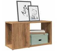 vidaXL Meuble TV chêne artisanal 60x24x32 cm bois d'ingénierie Marron