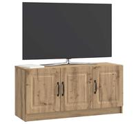 vidaXL Meuble TV Chêne Artisanal 99 x 34,5 x 47 cm Bois d'ingénierie
