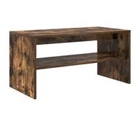 vidaXL Meuble TV chêne fumé 80x40x40 cm Bois d'ingénierie, unité TV, Console TV, Banc TV, Meuble de télévision, Meuble multimédia