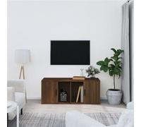 vidaXL Meuble TV Chêne marron 100x35x40 cm Bois d'ingénierie