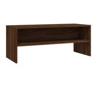 Vidaxl Meuble Tv Chêne Marron 100x40x40 Cm Bois D'ingénierie Marron