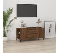 vidaXL Meuble TV Chêne marron 102x44,5x50 cm Bois d'ingénierie 819611