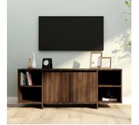 vidaXL Meuble TV Chêne marron 130x35x50 cm Aggloméré813055