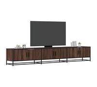 Vidaxl Meuble Tv Chêne Marron 240x35x41 Cm Bois D'ingénierie Marron