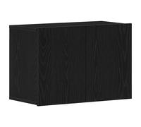 Meuble TV moderne - vidaXL - Chêne noir - Bois d'ingénierie - 60x30x41 cm - Capacité 60 kg - Vaste espace de rangement