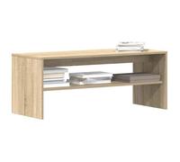 vidaXL Meuble TV Chêne Sonoma 100 x 40 x 40 cm Aggloméré