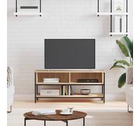 vidaXL Meuble TV chêne sonoma 100x35x45 cm bois d'ingénierie 832784