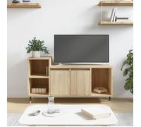 vidaXL Meuble TV Chêne sonoma 100x35x55 cm Bois d'ingénierie 831311