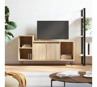 Vidaxl Meuble Tv Chêne Sonoma 100x35x55 Cm Bois D'ingénierie Marron