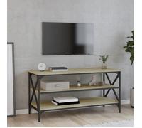 vidaXL Meuble TV Chêne sonoma 100x40x50 cm Bois d'ingénierie 825793