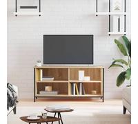 Vidaxl Meuble Tv Chêne Sonoma 100x40x50 Cm Bois D'ingénierie Marron