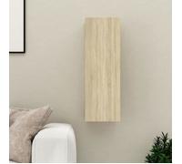 vidaXL Meuble TV Chêne sonoma 30,5x30x90 cm Bois d’ingénierie 803350