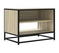 vidaXL Meuble TV chêne Sonoma 61 x 40 x 46 cm Bois d'ingénierie et métal