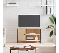 vidaXL Meuble TV Chêne Sonoma – Bois d'ingénierie 80 x 40 x 50 cm – 832769