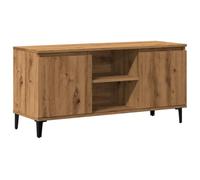 vidaXL Meuble TV chêne artisanal – Bois d'ingénierie 102×35×50 cm