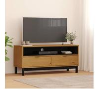 vidaXL Meuble TV FLAM 110x40x50 cm bois massif de pin 357819