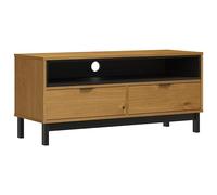 vidaXL Meuble TV FLAM 110x40x50 cm bois massif de pin 357819