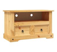 vidaXL Meuble TV Gamme Corona Pin mexicain 91 x 43 x 56 cm Brun G