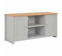 Vidaxl Meuble Tv Gris 120 X 39 X 58 Cm Gris