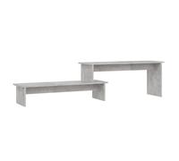Vidaxl Meuble Tv Gris Béton 180x30x43 Cm Aggloméré
