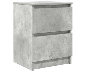 vidaXL Meuble TV Gris béton 40x35x54 cm Bois d'ingénierie, Banc TV, Meuble HiFi, Centre de Divertissement, Buffet TV, Meuble multimédia, Console TV