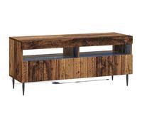 vidaXL Meuble TV LED ZWOLLE 100 x 35 x 43 cm Bois Ancien