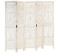 Vidaxl Meuble Tv Marron 80x30x40cm Bois De Pin Massif Et Rotin Naturel Multicolore