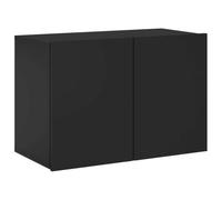 vidaXL Meuble TV mural noir 60x30x41 cm 836940