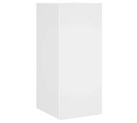 vidaXL Meuble TV mural 837232 – Suspendu avec lumières LED et rangement