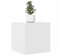 vidaXL Meuble TV mural Blanc 30,5x30x30 cm