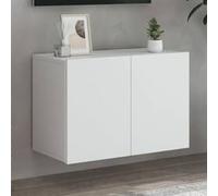 vidaXL Meuble TV mural 836938 blanc 60x30x41 cm
