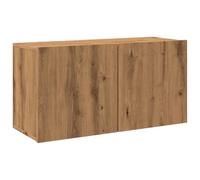 Vidaxl Meuble Tv Mural Chêne Artisanal 80x30x41 Cm