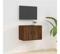 Meuble TV mural Chêne marron 57x34,5x40 cm816623