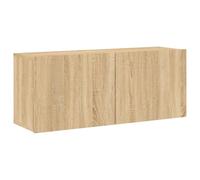 vidaXL Meuble TV Mural chêne Sonoma 100x30x41 cm