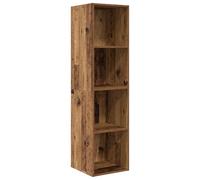 vidaXL Meuble TV mural en bois rétro 37 x 37 x 142,5 cm. Parfait pour gagner de l'espace. Son design moderne est trop top ! Super facile à entretenir : un coup de chiffon humide et c'est bon. Il y a