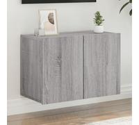 Vidaxl Meuble Tv Mural Sonoma Gris 60x30x41 Cm Gris