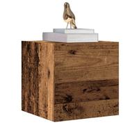 vidaXL Meuble TV mural vieux bois 30,5x30x30 cm, meuble TV, armoire multimédia, meuble latéral, meuble multimédia, meuble 856412