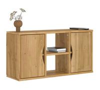 vidaXL Meuble TV ODDA 79x24x40 cm - Bois massif pin - Support TV, Meuble multimédia