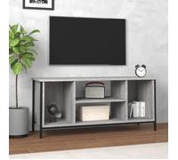 vidaXL Meuble TV sonoma gris 102x35x45 cm bois d'ingénierie 826288