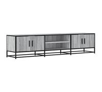 vidaXL Meuble TV Sonoma Gris 180x35x41 cm Bois d'ingénierie
