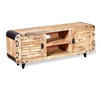 vidaXL Meuble TV Bois de manguier massif 120 x 30 x 50 cm 244009