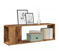 Vidaxl Meuble Tv Vieux Bois 100x24x32 Cm Bois D'ingénierie Marron