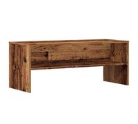 vidaXL Meuble TV Vieux Bois 100x40x40 cm Bois d'ingénierie