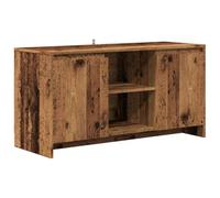 vidaXL Meuble TV vieux bois 102x37,5x52,5 cm bois d'ingénierie, banc TV, meuble télé, meuble multimédia, buffet TV, meuble 856782