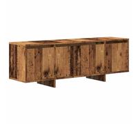 vidaXL Meuble TV Vieux Bois 120x30x40,5 cm Bois d'ingénierie, Buffet, Meuble HiFi, Meuble de Salon, Meuble stéréo, Meuble Bas, buffets, Meubles stéréo