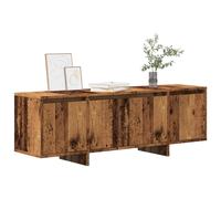 Vidaxl Meuble Tv Vieux Bois 120x30x40,5 Cm Bois D'ingénierie Multicolore