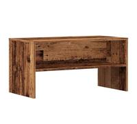 vidaXL Meuble TV Vieux Bois 80x40x40 cm Bois d'ingénierie, Banc TV, Meuble HiFi, Centre de Divertissement, Buffet TV, Meuble multimédia, Console TV