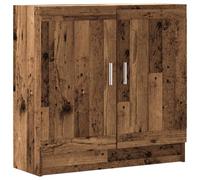 vidaXL Meuble de rangement Vieux bois 82,5×30,5×80 cm – Bois d'ingénierie (856146)