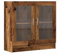 vidaXL Meuble Vieux Bois 82,5x30,5x80 cm Bois d'ingénierie, bibliothèque, Armoire de Rangement, Support de Rangement, étagère, étagère à Livres
