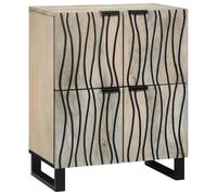 Vidaxl Meubles Et Étagères De Rangement Pour Médias Blanc Et Noir